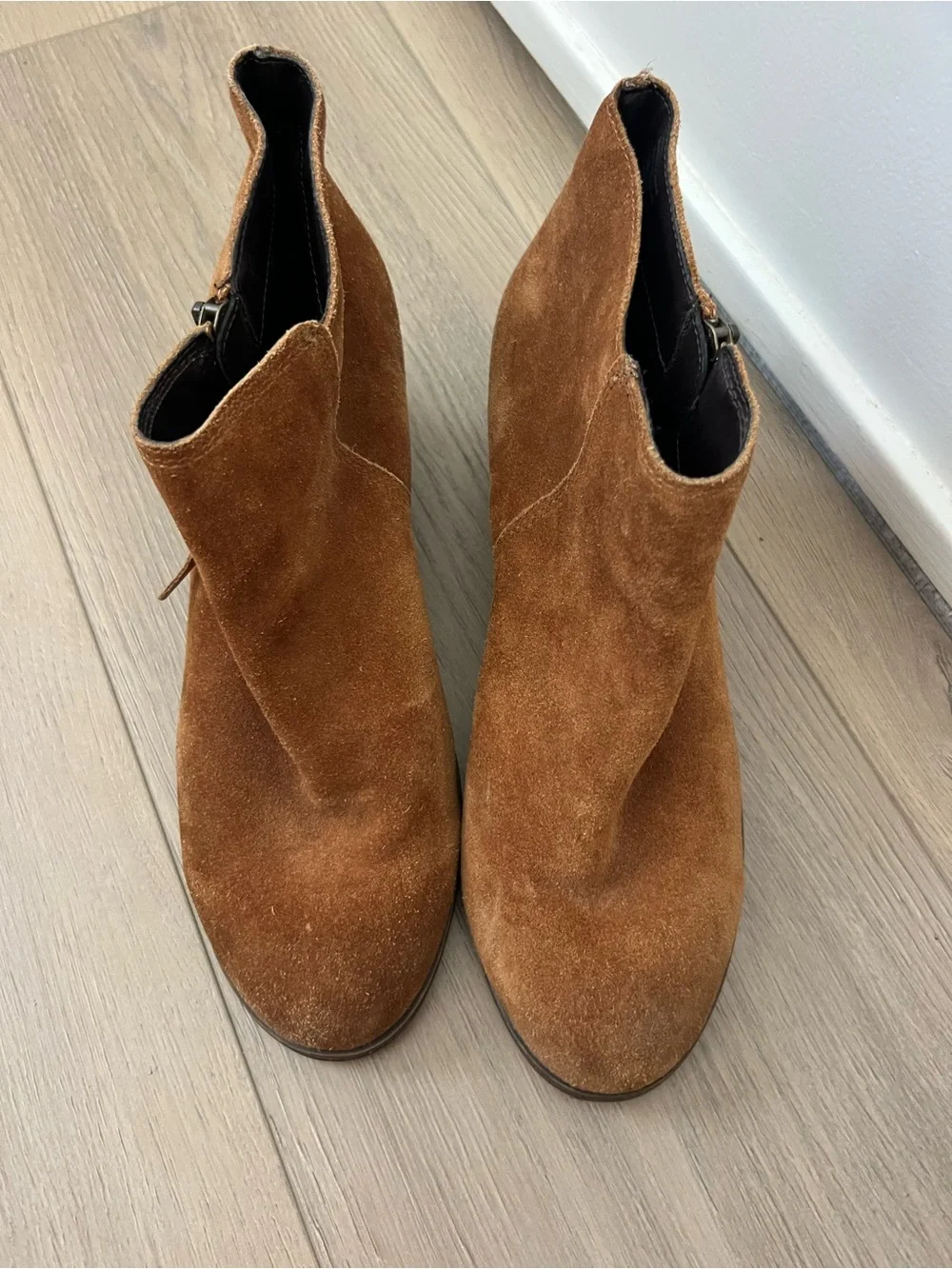 Aldo Suede Ankle Boots - Brown